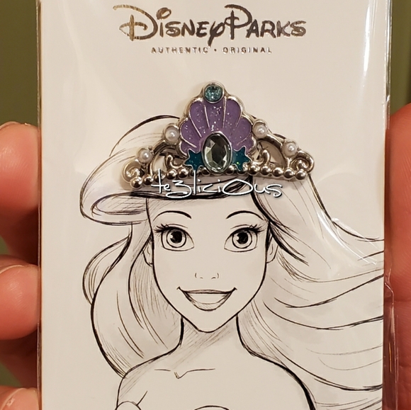Disney Accessories - DISNEY PARKS ARIEL TIARA CROWN PIN